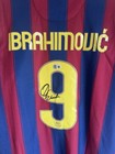 Zlatan Ibrahimovi   Signed Fc Barcelona  9 Nike Jersey Xl     Beckett Witnessed