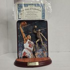 Bradford Exchange Upper Deck Michael Jordan Soaring   Scoring 3d Plate Coa 2002 