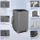 2 In 1 Home Full Automatic Washing Machine 20lbs Washer Clothing Apartment Dorms