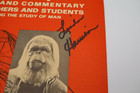 Planet Of The Apes Guide Commentary Booklet Signed Linda Harrison Kim Hunter