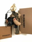 Burberry Thomas Bear With Backpack Cashmere Keychain Holiday Gift