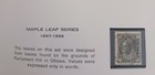 Canada - 1897 - 98 - Lot Of Stamps On Album Page - Used - Catalogue Value  25