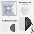 Neewer 10103353 700w Equiv Softbox Lighting Kit Led 5700k - New