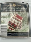 Nos Mill Hill  charmed Mitten Ornament cross Stitch Counted Glass Bead Kits