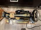 1915  Singer Sewing Machine Model 127  sphinx   Hand Crank