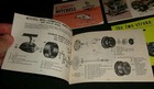 Rare Mitchell Garcia Vintage 1950 s To 70 s Fishing Reel Manuals   Box Catalogs