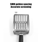 Stainless Steel Cat Litter Scoop metal Cat Litter Scoop kitty Metal Scooper  