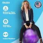 29 Purple Hopper Ball For Adults   Jumping Fun  Fitness Exercise Toy