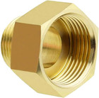 2pcs Brass Pipe Fitting 3 4 To 1 Inch Adapter  3 4  Npt Male To 1  Npt Female Th