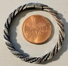 Vintage Georg Jensen Sterling Key Ring Keychain Holder Napkin Ring 209 Denmark