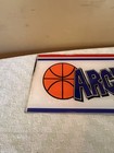 Original Vintage Arch Rivals Arcade Video Game Marquee Midway  plexiglass