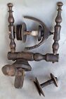 Antique Spinning Wheel s Spool Flyer With Frame   Additional Bobbin