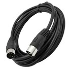 Serial Cable Commodore 64 C64 Disk Drive Or Printer 1541 1571 5 Ft Din 6 Pin