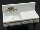 Dollhouse Miniature Kitchen Sink Victoria Rose Reutter Porcelain 1 12 Scale F178