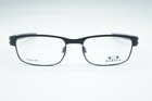 New Oakley Ox22-198 Metal Plate Matte Black Authentic Eyeglasses  53-18