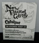 5 - New Found Glory  catalyst  Stickers Promo