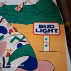 Vintage Spuds Mackenzie Bud Light Beach Towel 1987