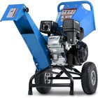 Landworks Compact Wood Chipper - 7hp Gas Engine  Adjustable Exit Chute  3  Max