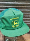 Vintage Fliginger s John Deere Trivoli Illinois Kproducts Snapback Trucker Hat 