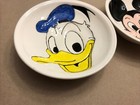 Vintage 1960 s Walt Disney Productions Donald Duck   Mickey Ceramic 7  Bowl