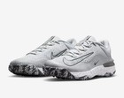 Nike Alpha Huarache Elite Turf Softball Shoes Gray Dv0496-002 Women   s Sizes New