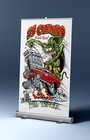 Ss Camaro Chevrolet Car Rat Fink Car Flag Banner 3x5 Ft Hot Rod Chevy Garage