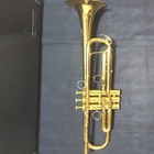 Yamaha Ytr-8340em Eric Miyashiro Model Trumpet Gold Used With Hard Case