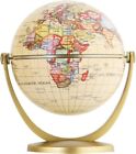 World Globe Earth Map Rotating Geography Ocean Classroom Learning Desktop