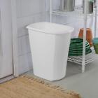 10 Gallon Rectangular Trash Can Plastic Wastebasket Kitchen Bathroom Office New