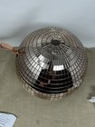 Absolut Elyx Copper Glitterball Discoball Punch Bowl W  Ladle Limited Edition