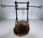 Antique Primitive Hand Forged Iron Adjustable Textile Cord Winding Tool