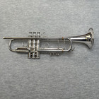 Vintage Bach Stradivarius 43 Silver Trumpet