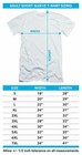 Jaws Vintage Poster T Shirt Licensed Shark Movie Retro Tee Classic New White