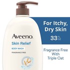 Aveeno Skin Relief Body Wash 33 Fl Oz Fragrance Free For Itchy Dry Skin