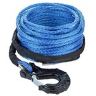 Synthetic Winch Rope 5 16   X 50ft 13000lbs Synthetic Blue Rope - 5 16   X 50ft