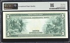 1914  5 Federal Reserve Note New York Pmg 63 Epq Fr  851a