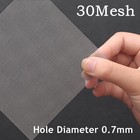 1pack 30 Mesh 304 Stainless Steel Woven Wire Mesh  Never Rust  Hard And Heat