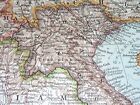 1930 Original Vintage Map Of Indonesia Singapore Thailand Vietnam Philippines 
