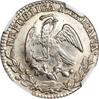 1826 Mo Jm Mexico 1 Real  Ngc Au 55  Km-372 8  Mexico City Mint  Attractive