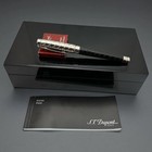 S t  Dupont Limited Edition Fountain Pen Olympio Alligator   Palladium  Nib-m 