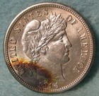 1914 Barber Silver Dime Uncirculated Old Us Coin  632