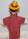1960s Gund Pinocchio Hand Puppet