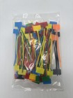 100pcs Color Zip Cable Ties Nylon Wire Tie Wraps - 4  - Us Ship