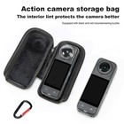 Hard Shell Accessory Kit For Insta 360 X5 With Protective Silicone Case