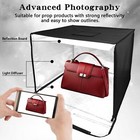 24  Large Led Photo Light Box Tent Cube Portable Photography