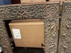 Pair Of Antique Ornate Victorian Cast Iron Fireplace Surround  1883 C b Co 