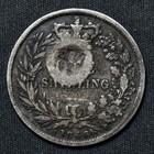 Nd Costa Rica  Ar 2 Reales  Type Vi C m On Gb 1846 Victoria Shilling  Km 94