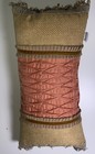 Croscill Normandy Boudoir Pillow Tassel Fringe 21   x 10    Beige coral brown green