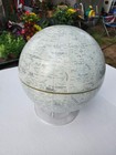 Vintage Replogle 12  Lunar Globe Moon Relief Globe Made In Usa Astronomy Science