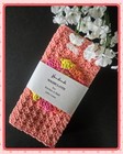       2 Handmade Crocheted Cotton Dish wash Cloths   Face Scrubbie  Buy 2  Save    